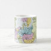Mug Carte satirique de l'Europe | 1871 (Centre)