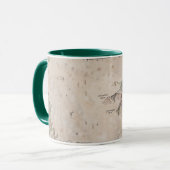 Mug Carte Sindarin de la Lonely Mountain (Devant gauche)