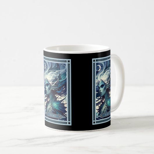Mug Carte Siren Tarot (Devant droit)
