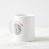 Mug Carte soviétique confidentielle de San Francisco (Devant gauche)
