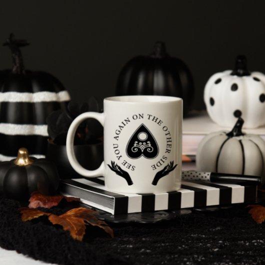 Mug Carte Spirit L'Autre Côté Noir & Blanc