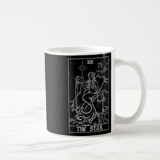 Mug Carte Star Tarot Halloween Mermaid Gothic Witch (Droite)