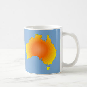 Mug Carte Sunny Australie