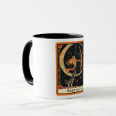 Mug Carte Tarot amusante/Zodiac/Sagittaire (Devant gauche)