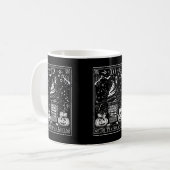 Mug Carte Tarot Citrouille épice (Devant gauche)