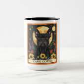 Mug Carte Tarot Corso Dog de Canne Cute (Centre)