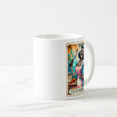 Mug Carte Tarot de maman détachée (Devant droit)