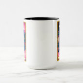 Mug Carte Tarot Drôle/La Cowgirl (Centre)