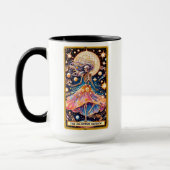 Mug Carte Tarot Drôle/La Reine Danse (Gauche)