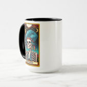 Mug Carte Tarot Drôle/Le Stoner (Devant gauche)