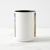 Mug Carte Tarot Drôle / L'enseignant Personnalisé (Centre)