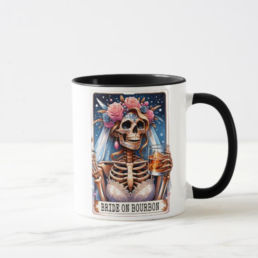 Mug Carte Tarot Drôle/Mariée De Bourbon (Droite)