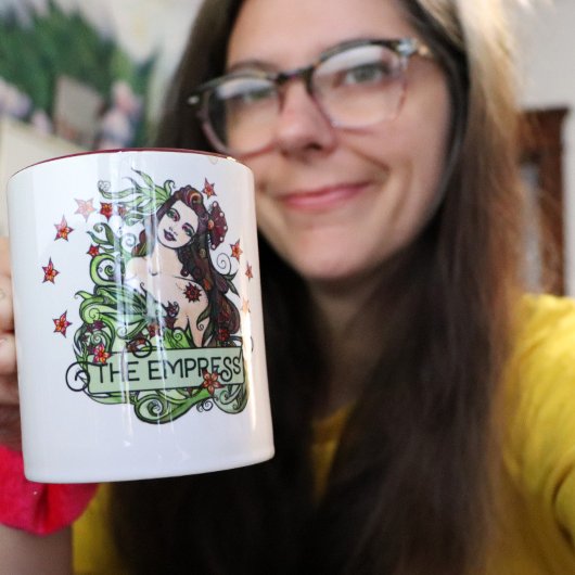 Mug Carte Tarot Empress