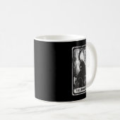Mug Carte Tarot Empress Chat Noir (Devant droit)