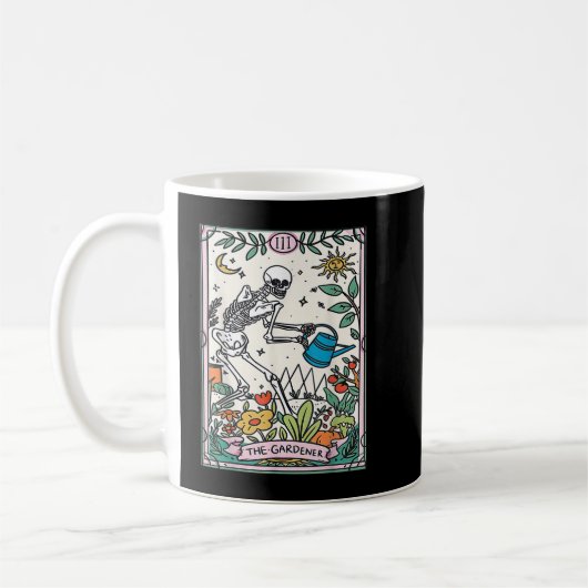 Mug Carte Tarot Gardener Mystical Witchener Jardinage (Gauche)