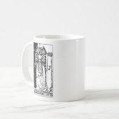 Mug Carte Tarot Haute Prêtesse (Devant gauche)
