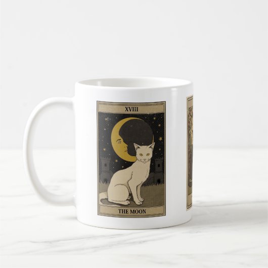 Mug Carte Tarot Kitty (Gauche)