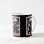 Mug Carte Tarot Snowman (Devant droit)