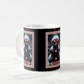 Mug Carte Tarot Snowman (Devant gauche)