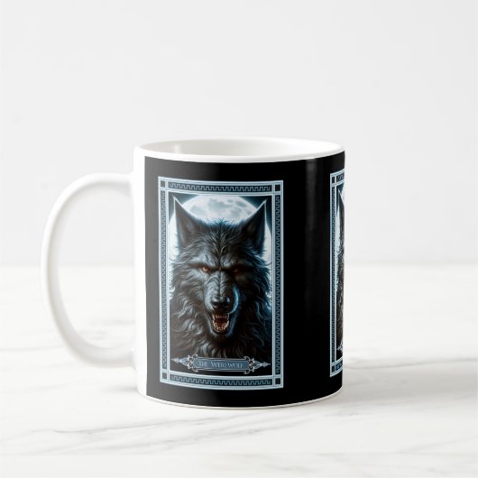 Mug Carte Tarot Werewolf (Gauche)