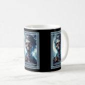 Mug Carte Tarot Zombie (Devant droit)