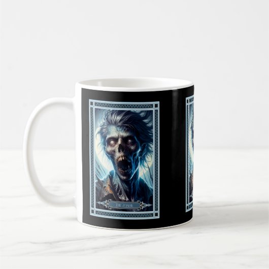 Mug Carte Tarot Zombie (Gauche)