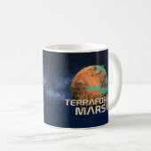Mug Carte Terraformante de Mars Hex (Devant droit)