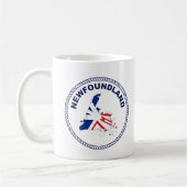 Mug "Carte Terre-Neuve unique (Gauche)