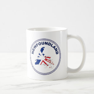Mug "Carte Terre-Neuve unique