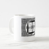 Mug Carte-test de TV (Devant gauche)
