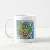 Mug Carte Texas USA (Gauche)