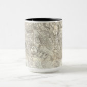 Mug Carte topographique de la Rome antique, Italie (Centre)