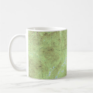 Mug Carte topographique du Mont Marcy - Adirondack Par