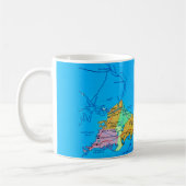 Mug Carte touristique Old Cape Cod (Gauche)