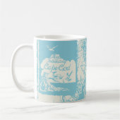Mug Carte Vintage du Cap Cod (Gauche)