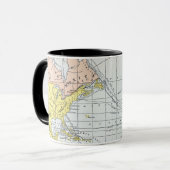 MUG CARTE : VOYAGES ATLANTIQUES (Devant gauche)