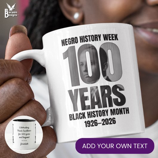Mug Carter G Woodson Centennial Black History Month