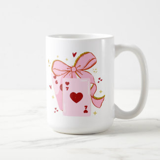 Mug Cartes à jouer Saint-Valentin 6 7 chemise, Saint-V