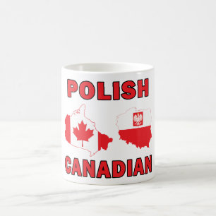 Mug Cartes canadiennes polonaises
