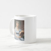 Mug Cartes de citation et cadeaux Jane Austen Love Fin (Devant gauche)