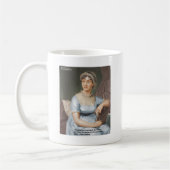 Mug Cartes de citation et cadeaux Jane Austen Love Fin (Gauche)