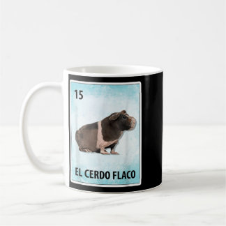 Mug Cartes de El Cerdo Flaco Mexican Skinny Pig