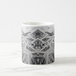 Mug Cartes de jeu d'image retournée
