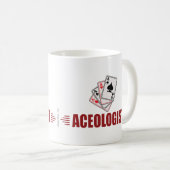 Mug Cartes de jeu humoristiques (Devant droit)