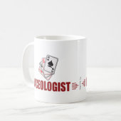 Mug Cartes de jeu humoristiques (Devant gauche)