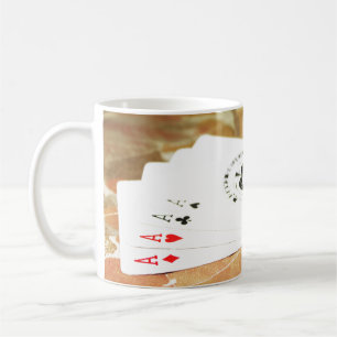 Mug Cartes de poker As Jetons Jeux de hasard Casino Ga