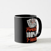 Mug Cartes de règles de jeu Pinochle Points de pont do (Devant droit)