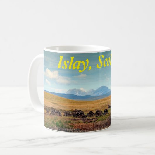 Mug Cartes du Jura d'Islay, Ecosse (Devant gauche)