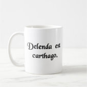 Mug Carthage doit être détruite (Gauche)