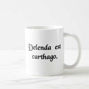 Mug Carthage doit être détruite